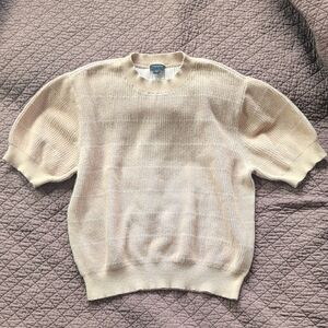 Ann Taylor Camel Knit Pullover